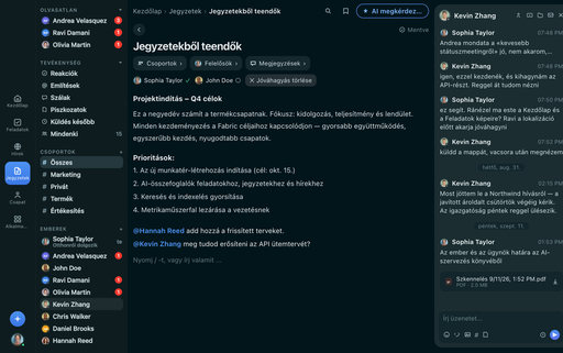 FabricLoop jegyzet „Jegyzetekből cselekvésre