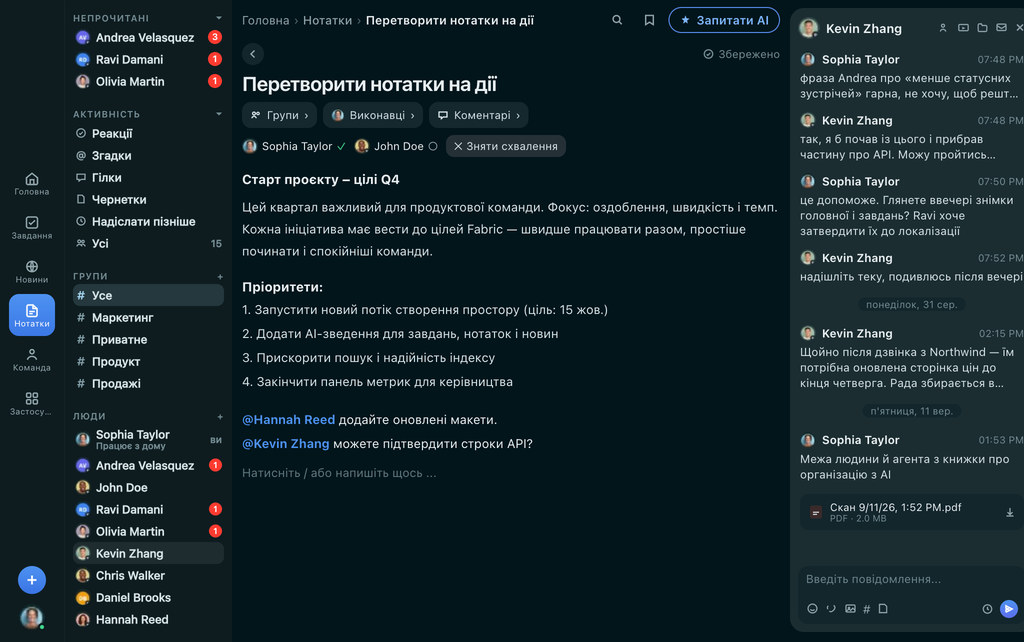 FabricLoop Нотатки